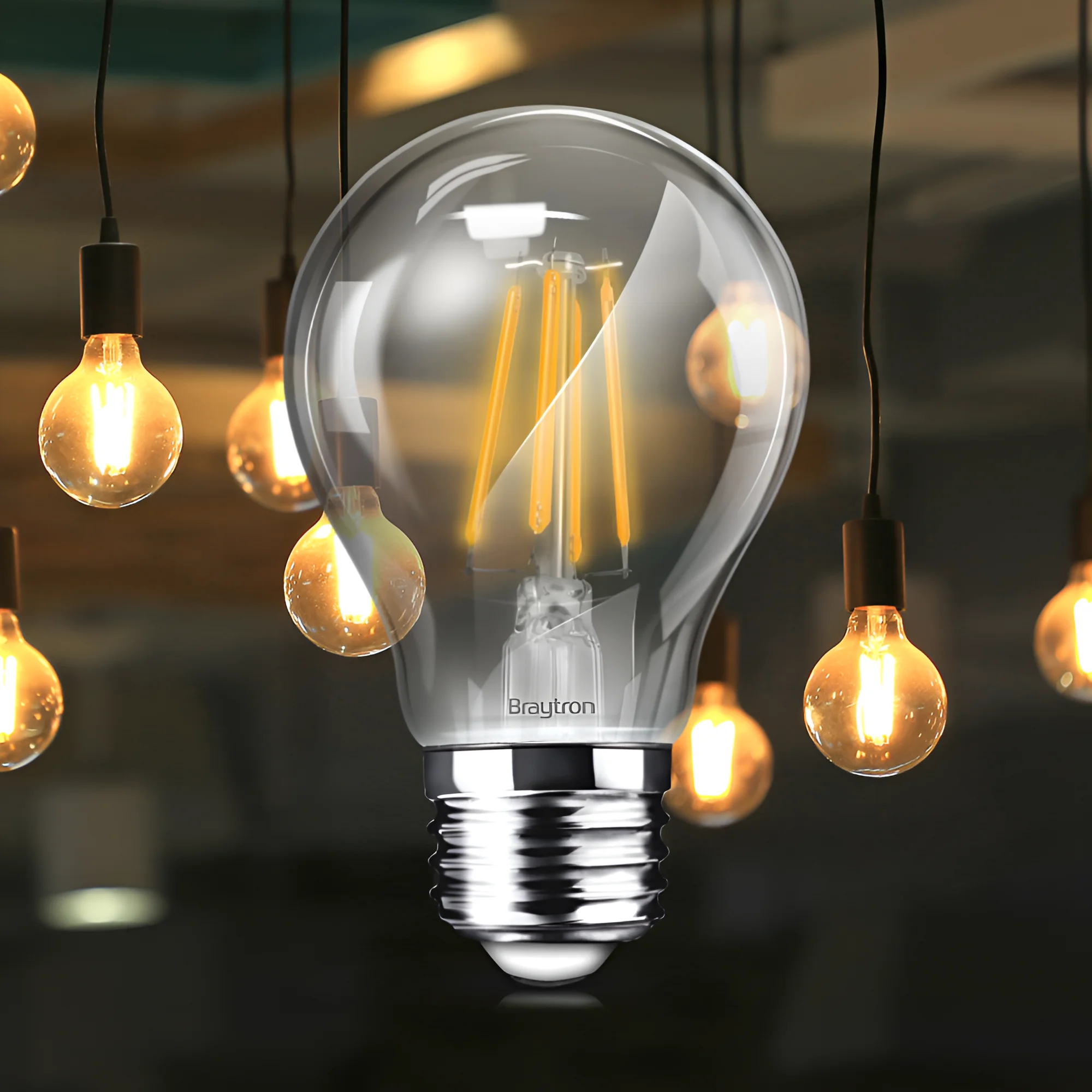 DIMABILNA LED FILAMENT SIJALICA A60 8W E27 PROVIDNA 3000K