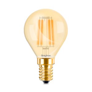 LED FILAMENT MINI KUGLA 4W E14 AMBER 2200K