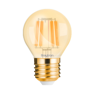 LED FILAMENT MINI KUGLA 4W E27 AMBER 2200K