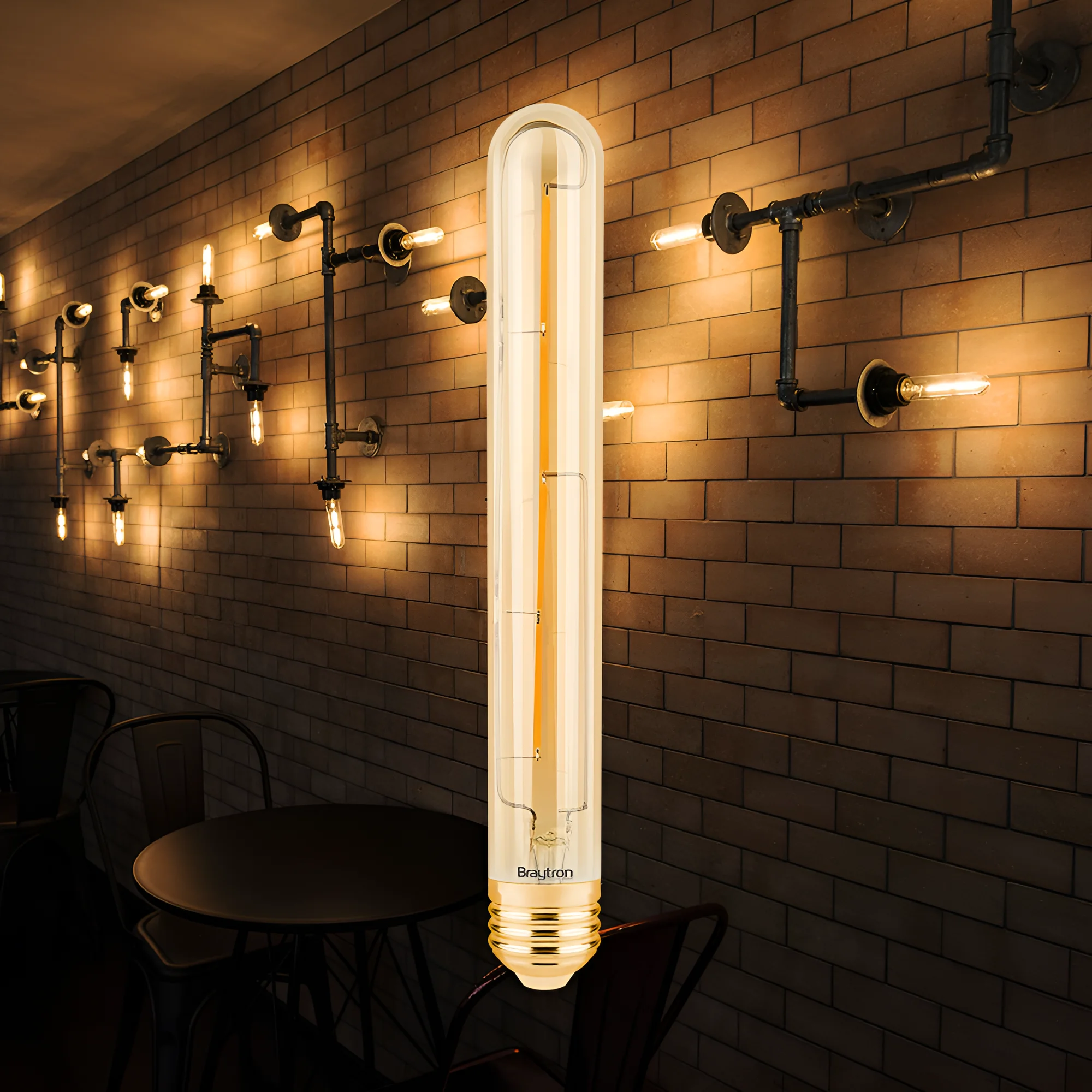 DIMABILNA LED FILAMENT SIJALICA T30 6W E27 AMBER 2200K