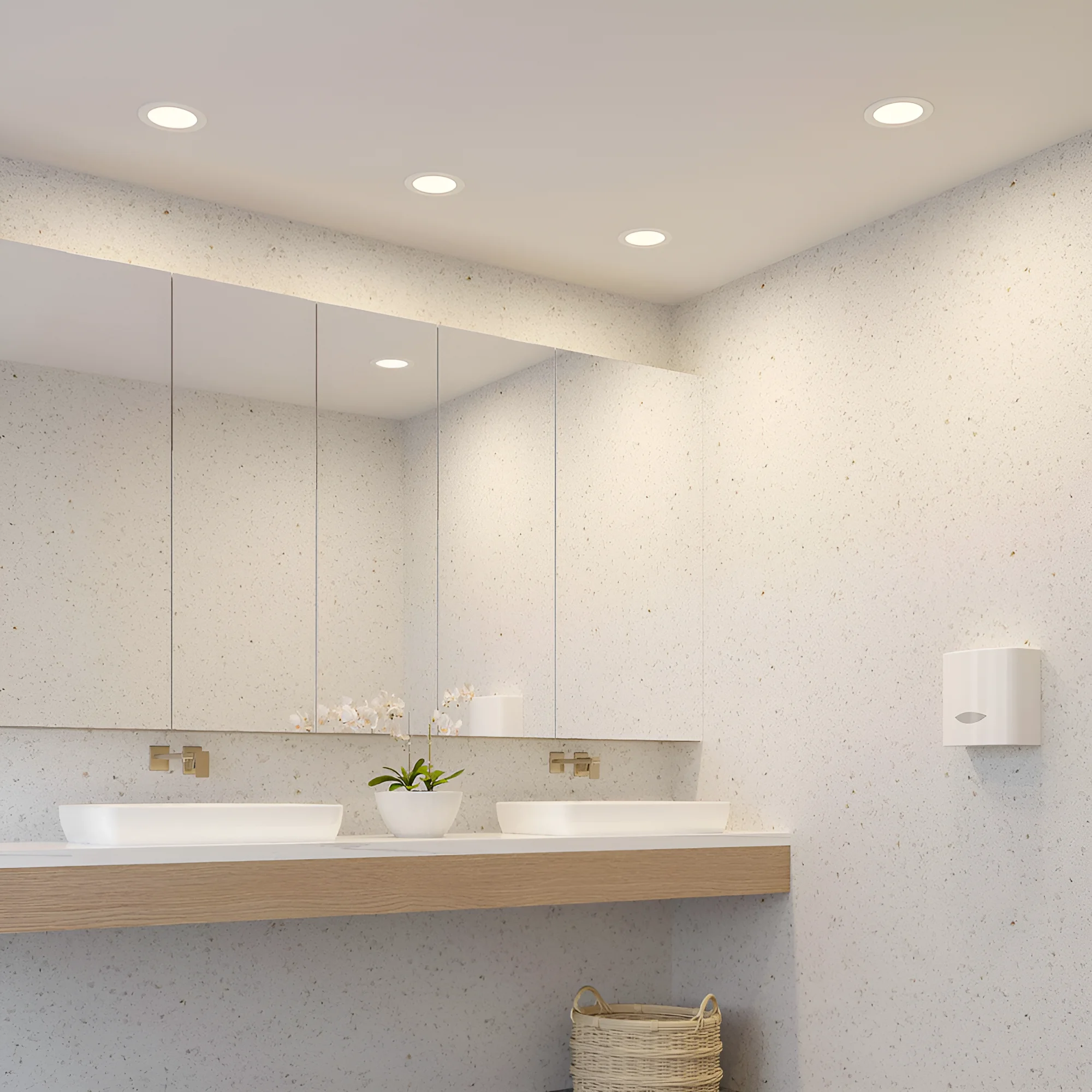 LED DOWNLIGHT D90 9W CRNI CCT IP54