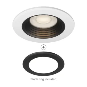 DIMABILNA LED SPOT SVETILJKA 6.5W BELA/CRNA 3CCT