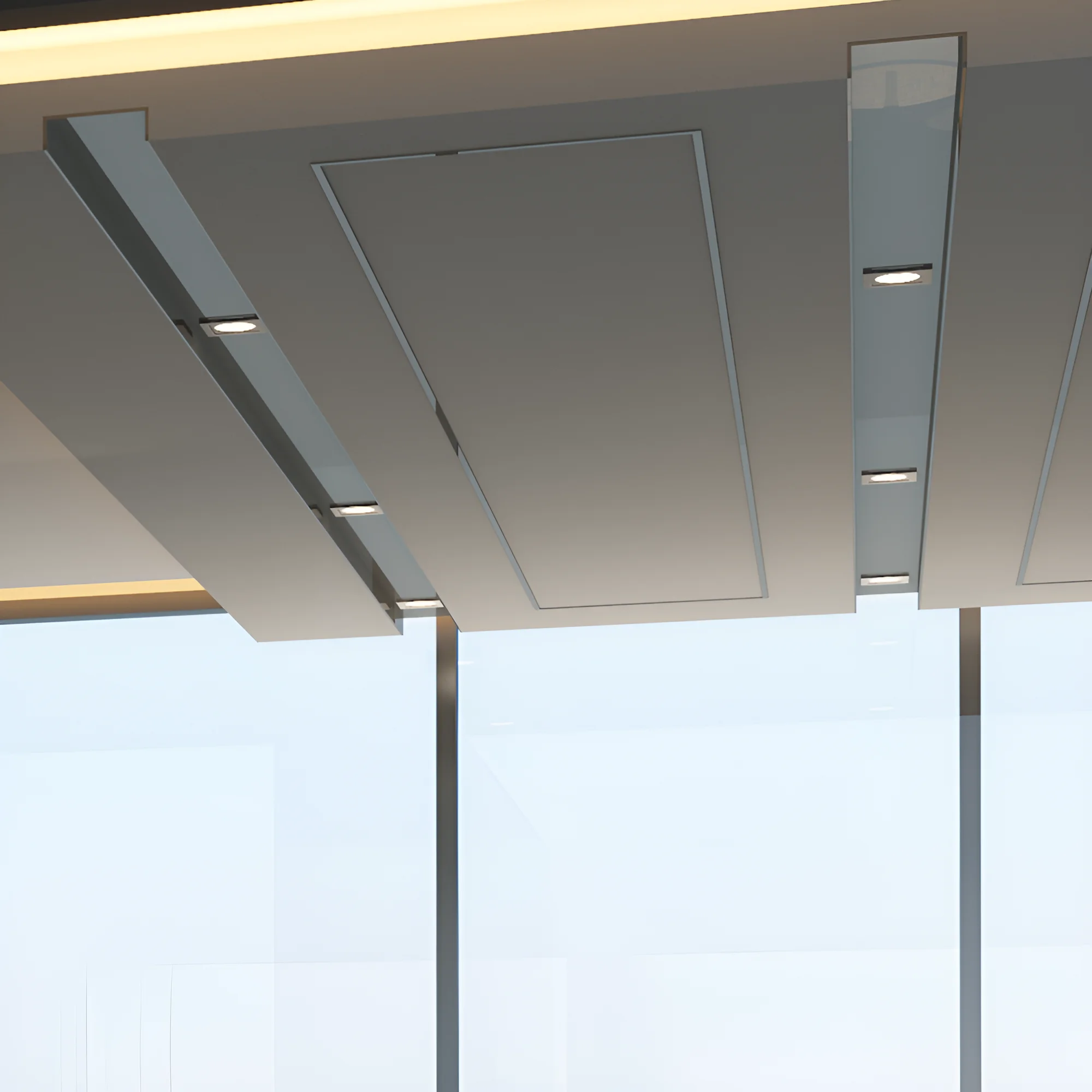 LED SPOT SVETILJKA KVADRATNA 7W CRNA CCT