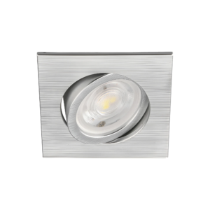 LED SPOT SVETILJKA KVADRATNA 7W SREBRNA 3CCT