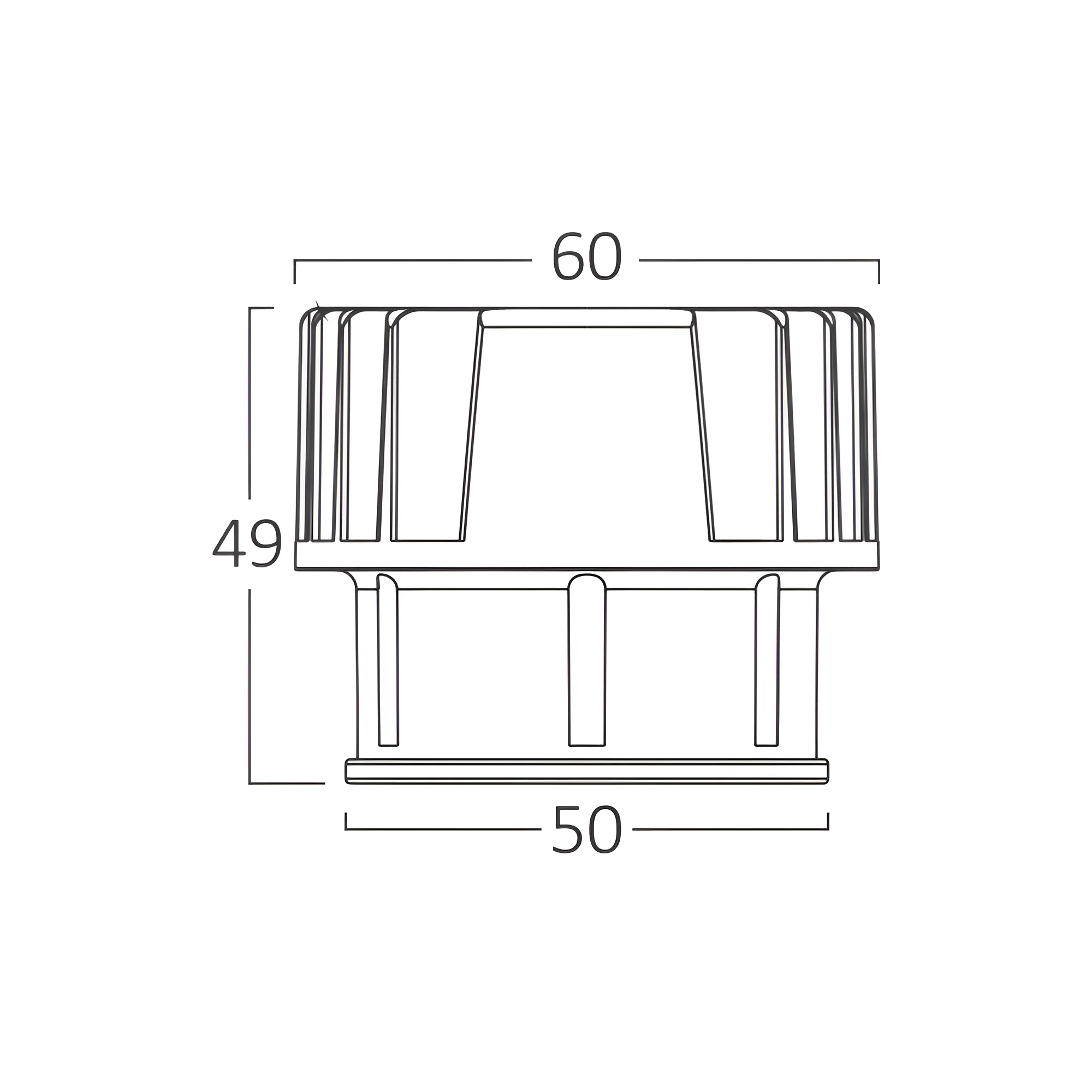 LED MODUL 15W 38° CRNI CCT