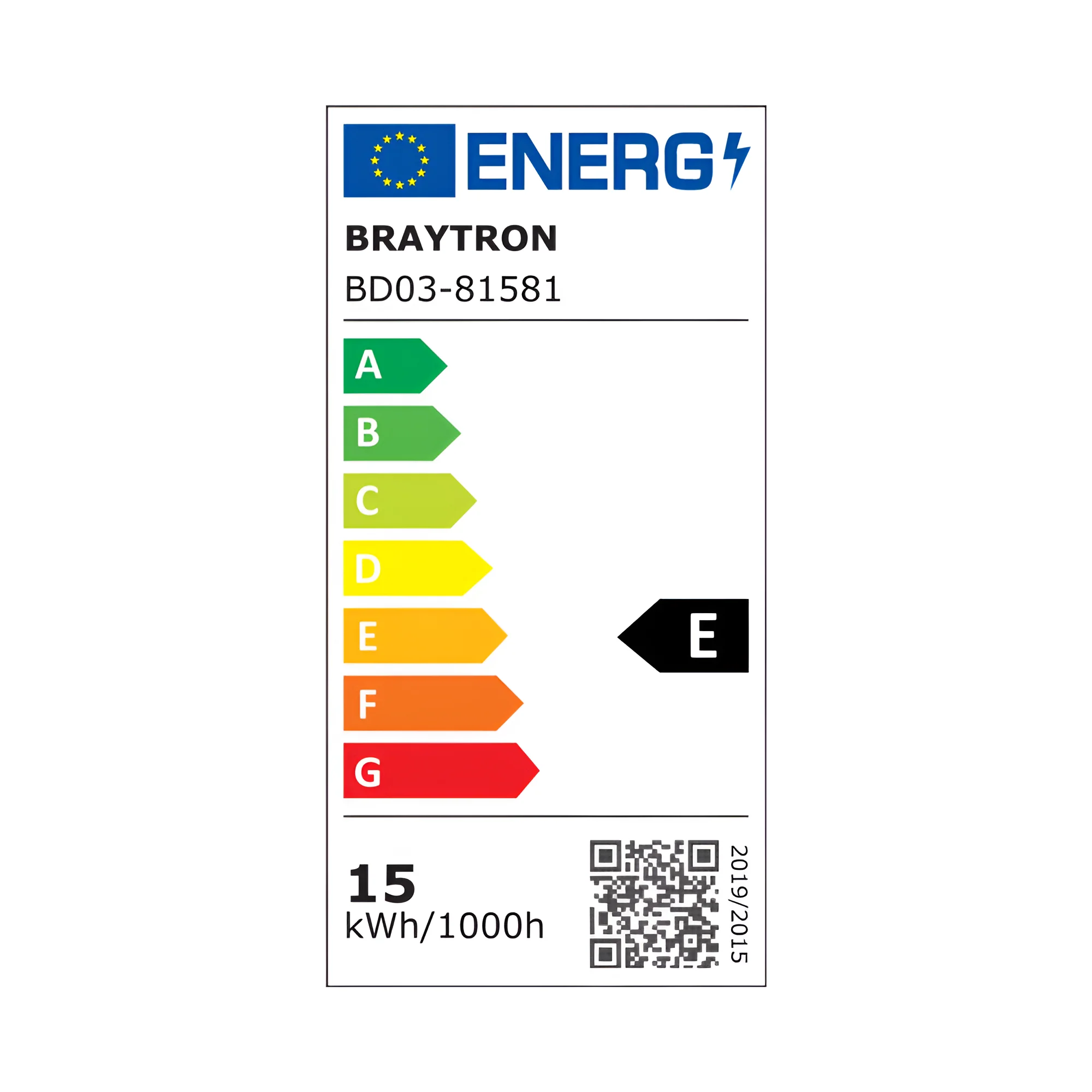 LED MODUL 15W 38° CRNI CCT