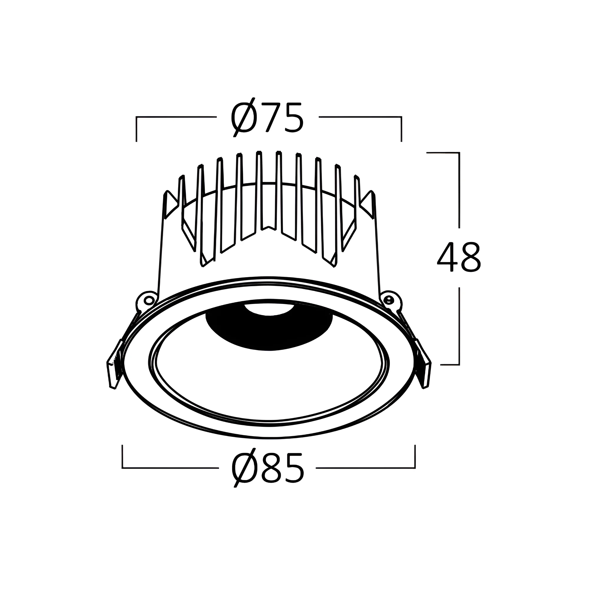 LED DOWNLIGHT 10W BELI CCT