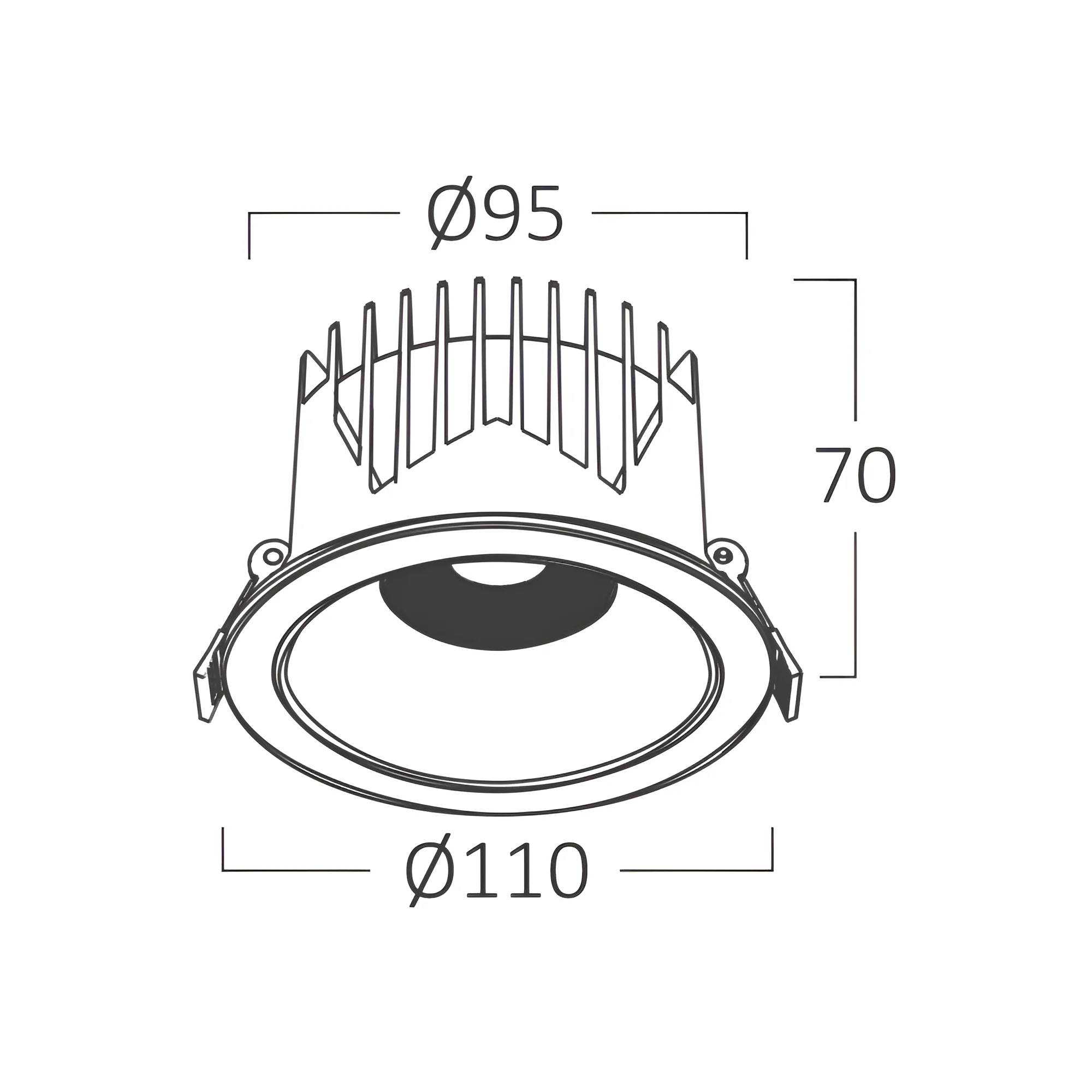 LED DOWNLIGHT 20W BELI CCT