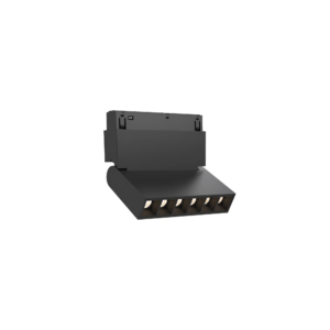 MAGNETNI ZIDNI OSVETLJIVAČ 6W CRNI 4000K 48VDC