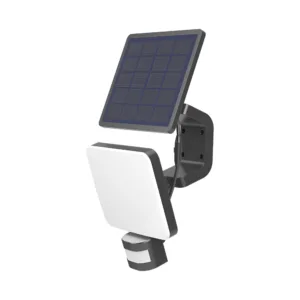 SOLARNA ZIDNA SVETILJKA 15W CRNA 4000K IP54