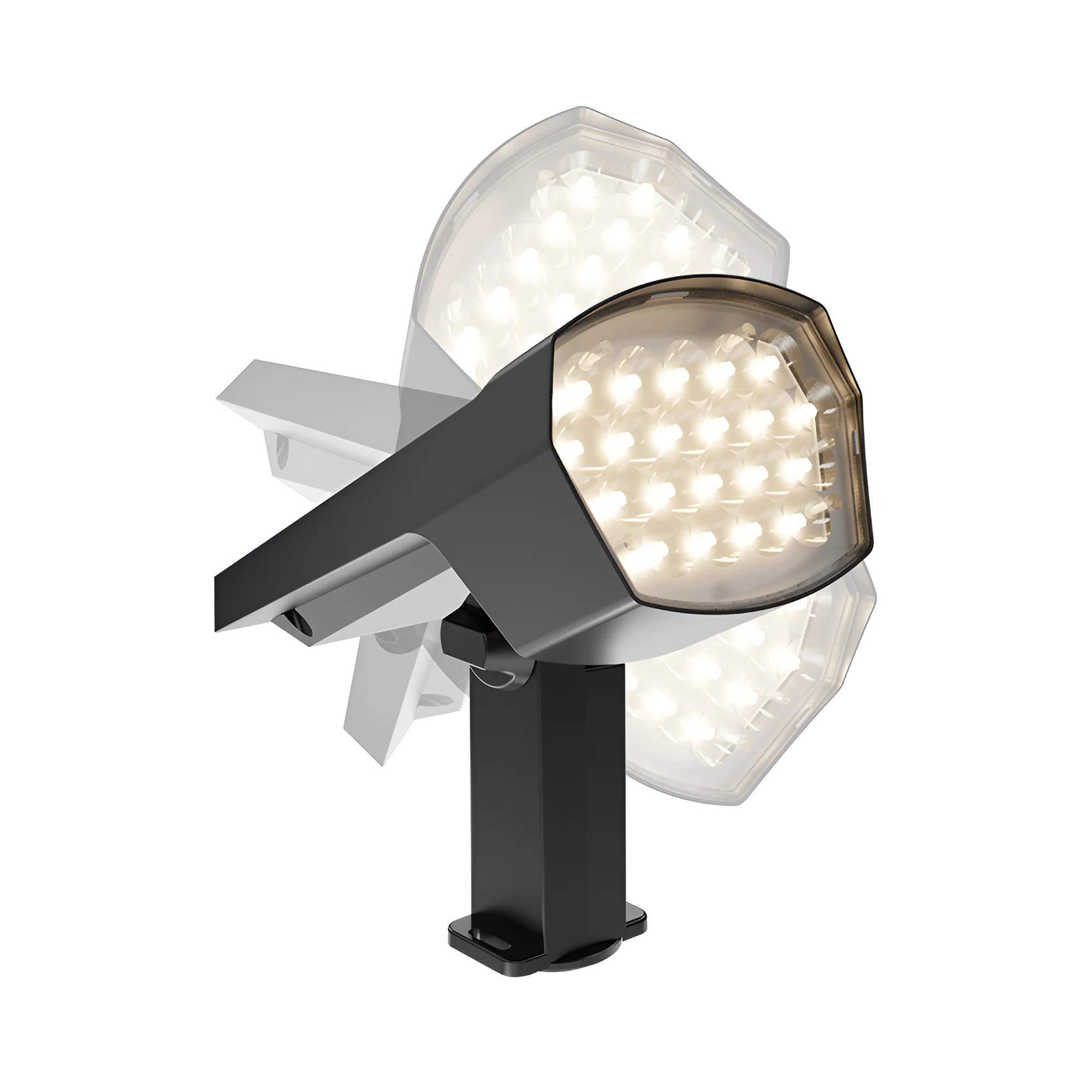 LED UBODNA SVETILJKA 12W SIVI 2-IN-1 IP65