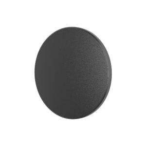 LED ZIDNA SVETILJKA OKRUGLA 8W CRNA 3CCT IP65