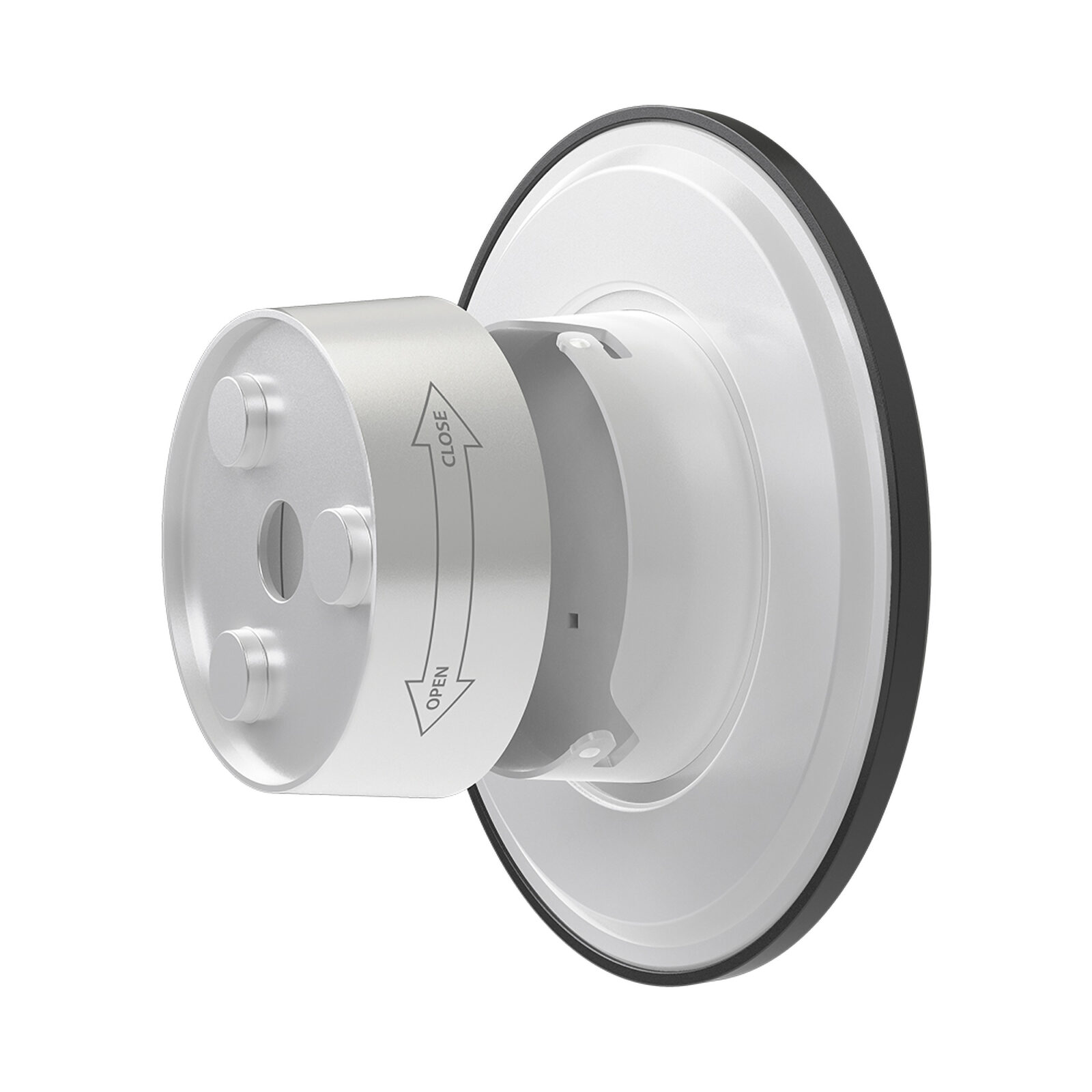 LED ZIDNA SVETILJKA OKRUGLA 12W CRNI CCT IP65
