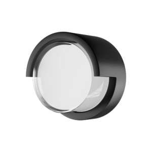 LED ZIDNA SVETILJKA OKRUGLA 15W CRNA 3000K IP65