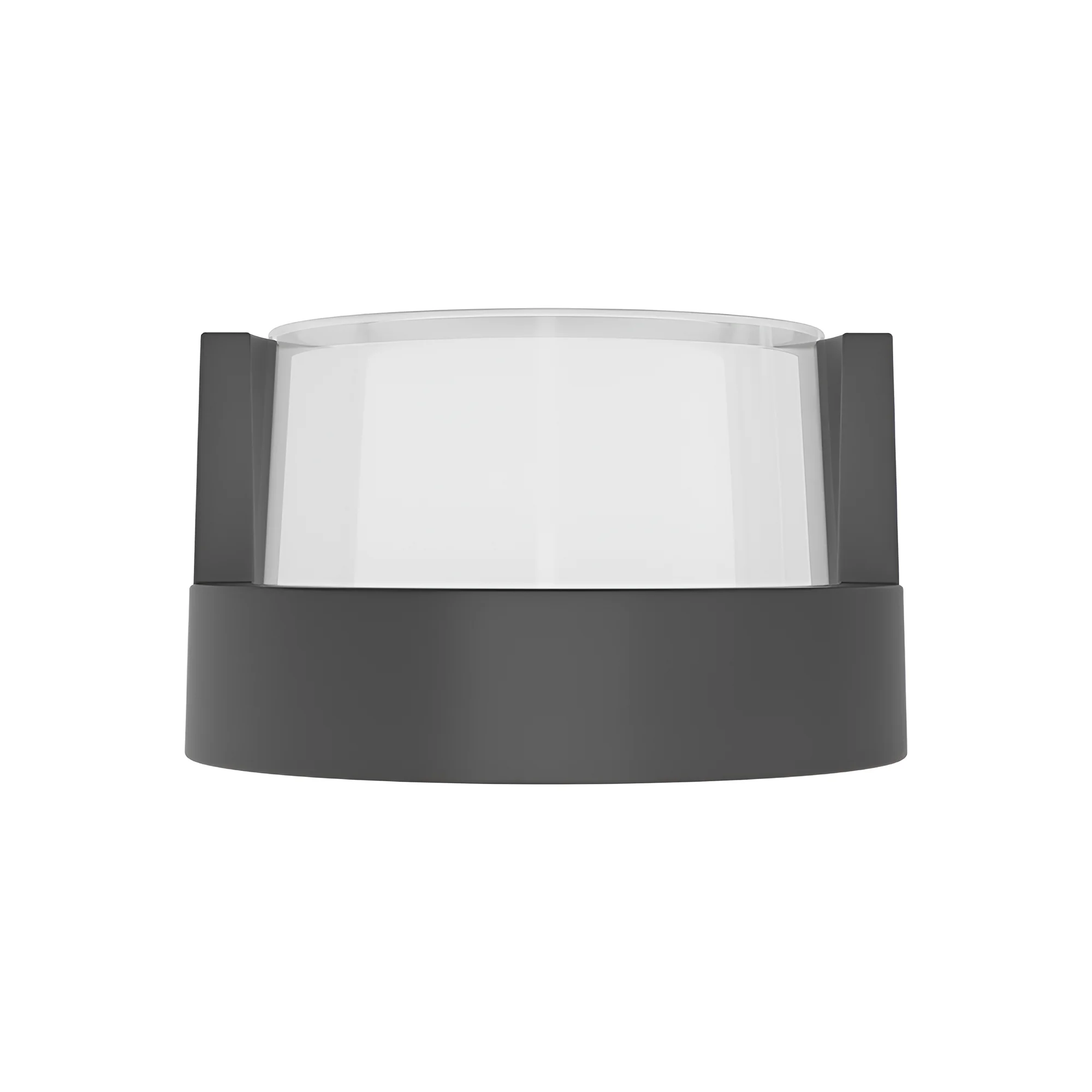 LED ZIDNA SVETILJKA OKRUGLA 15W SIVI CCT IP65