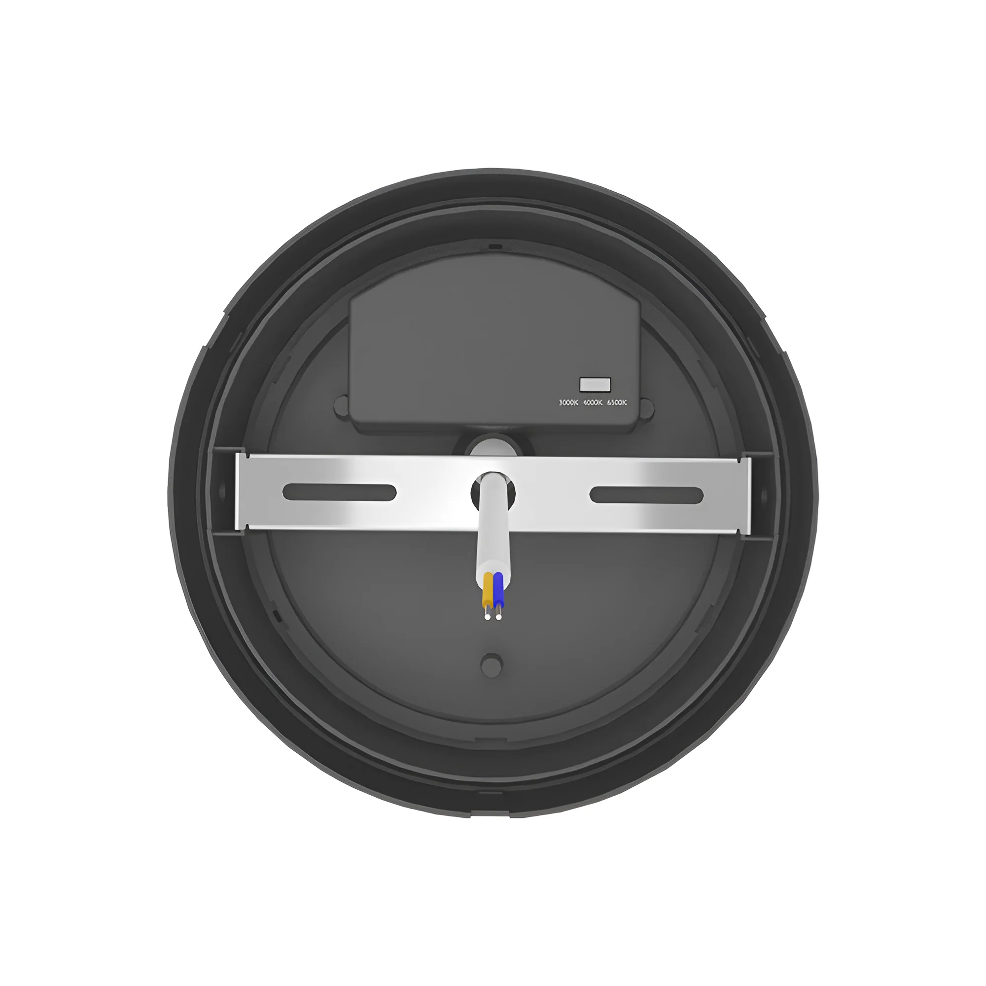 LED ZIDNA SVETILJKA OKRUGLA 15W SIVI CCT IP65