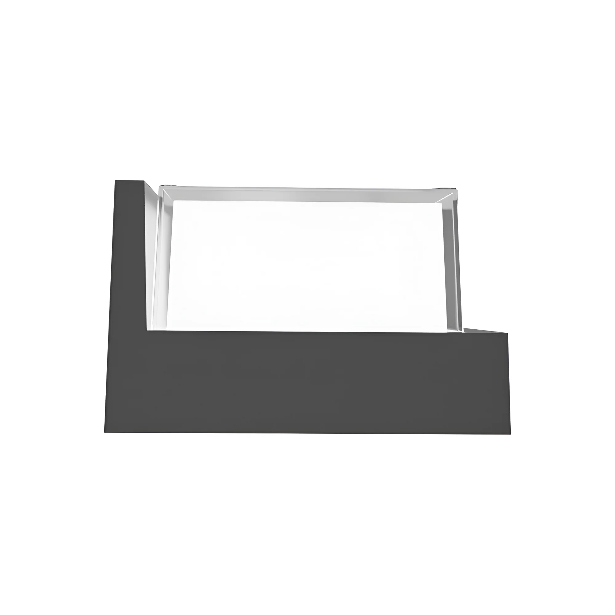 LED ZIDNA SVETILJKA KVADRATNA 15W SIVI CCT IP65