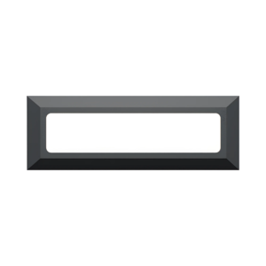 LED ZIDNA SVETILJKA PRAVOUGAONA 3W SIVA 3CCT IP65