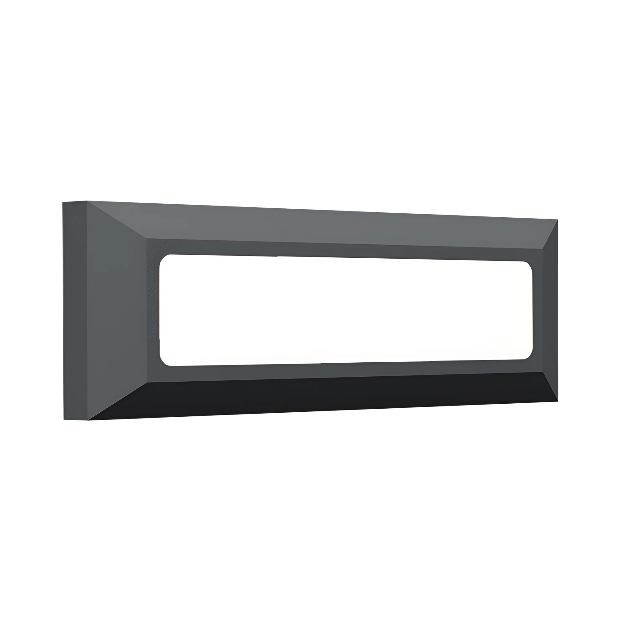 LED ZIDNA SVETILJKA PRAVOUGAONA 3W SIVI CCT IP65