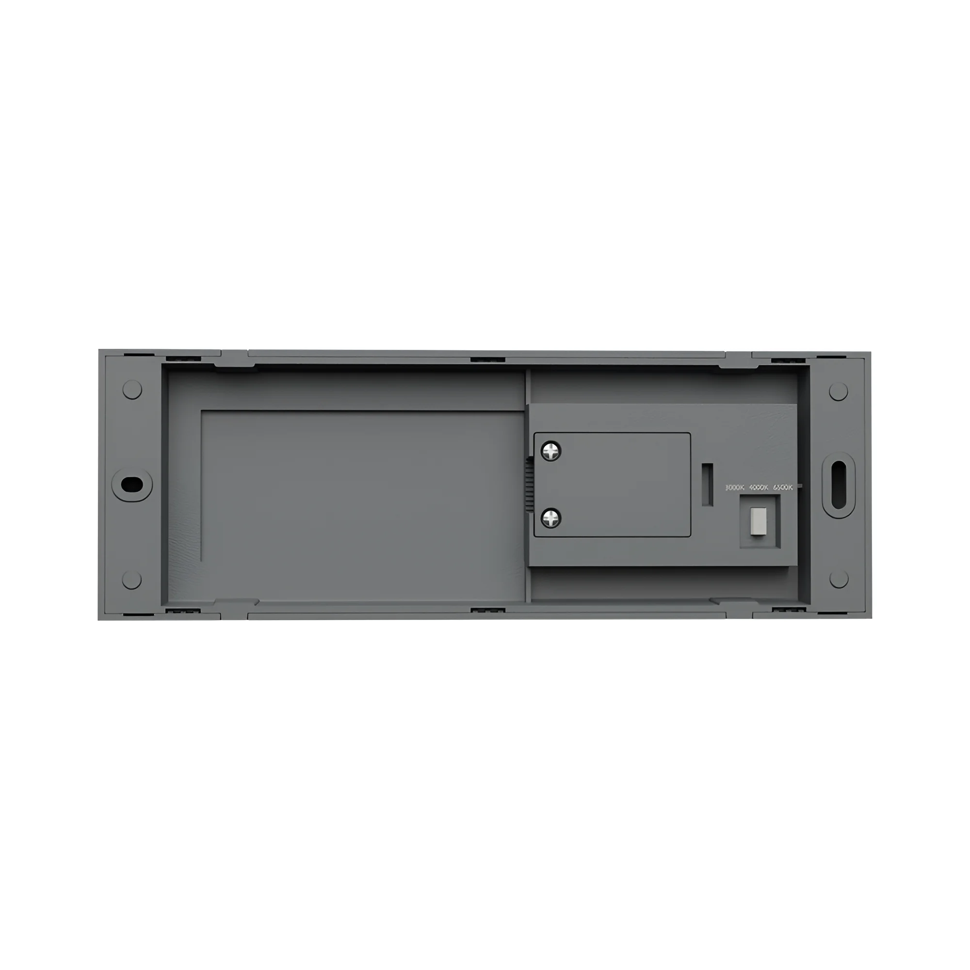LED ZIDNA SVETILJKA PRAVOUGAONA 3W SIVI CCT IP65