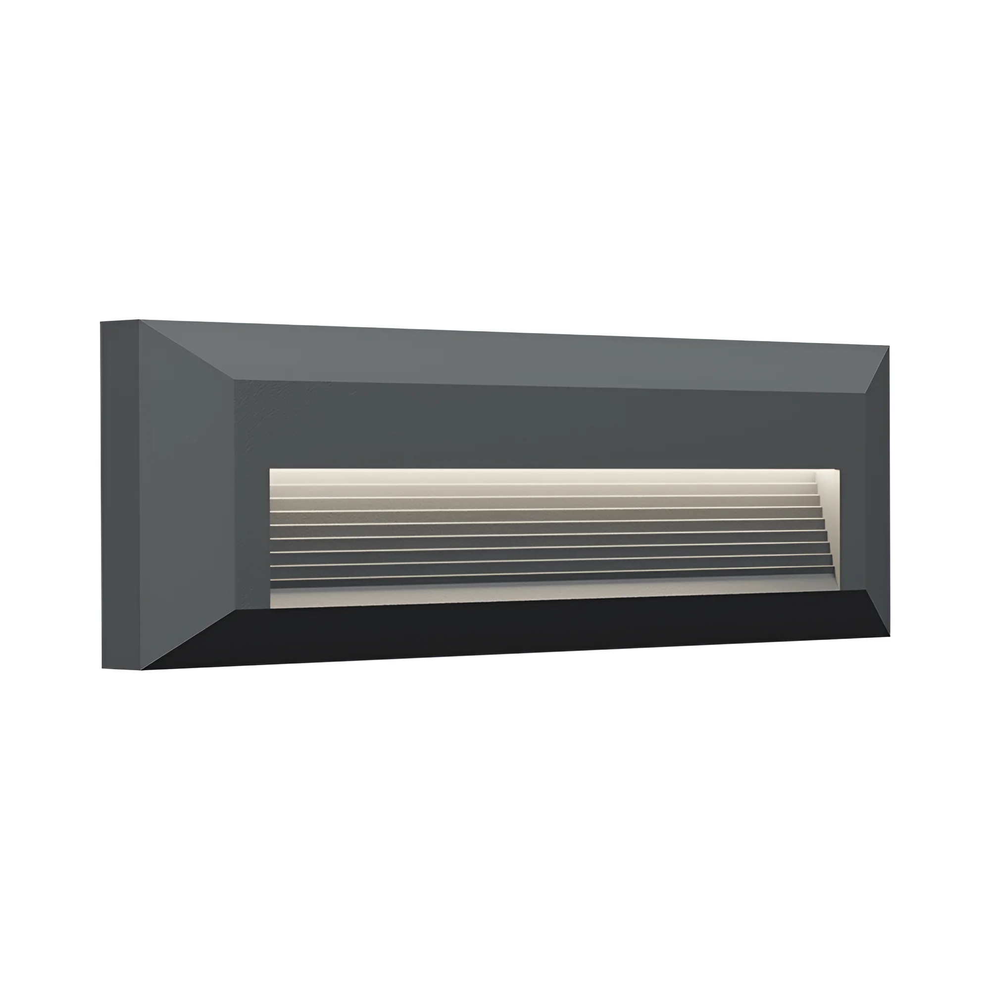 LED ZIDNA SVETILJKA PRAVOUGAONA 3W SIVI CCT IP65