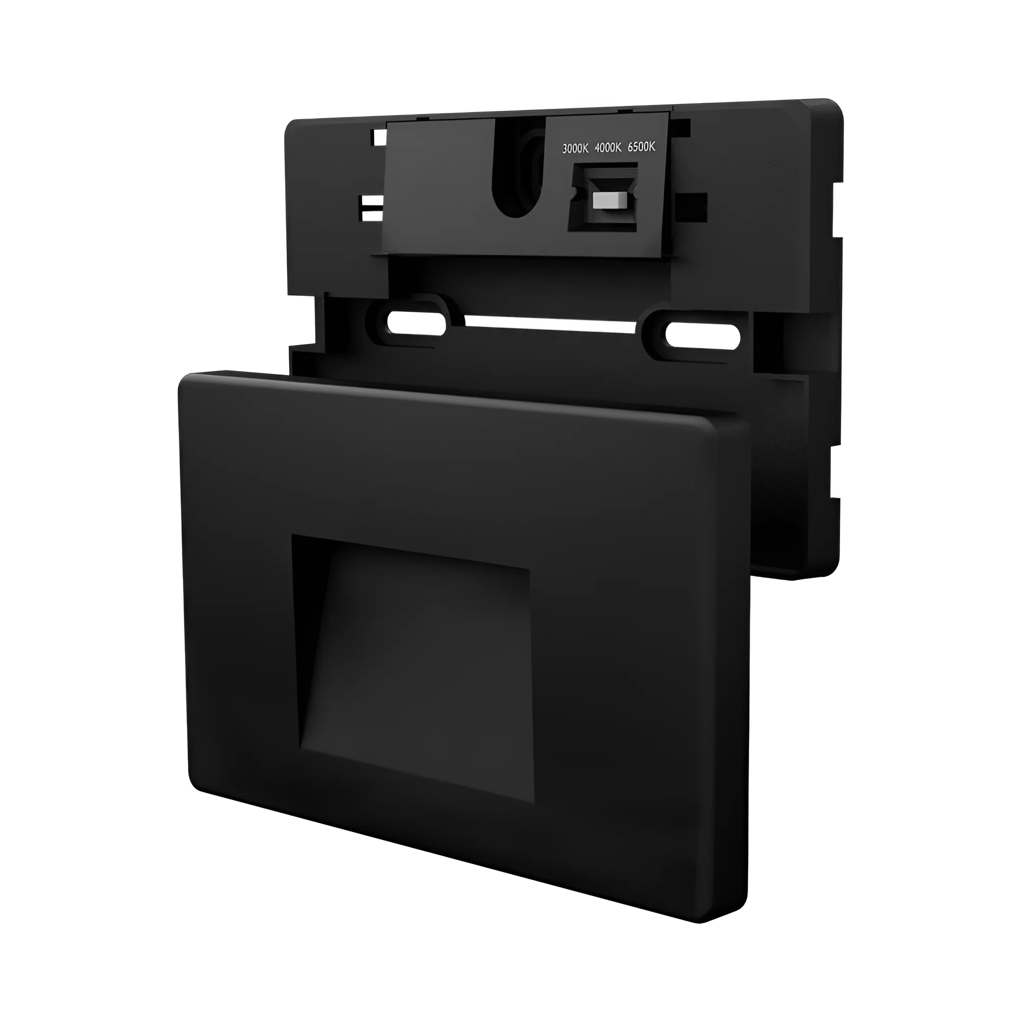 LED ZIDNA SVETILJKA KVADRATNA 3W CRNI CCT IP65