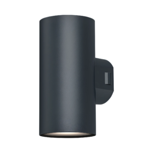 LED ZIDNA SVETILJKA DVOSTRUKA 2X9W SIVA 3CCT IP65