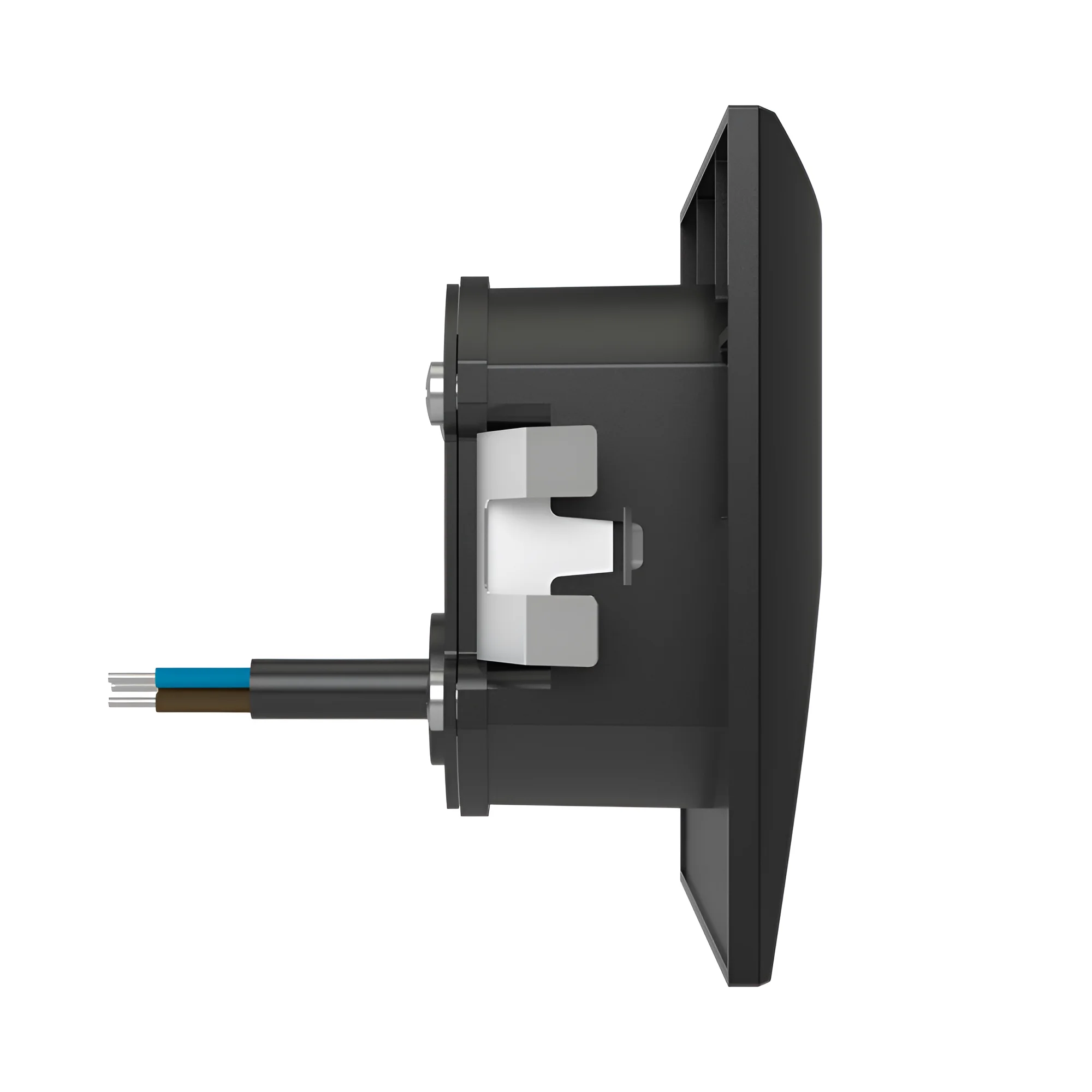 LED ZIDNA SVETILJKA VEKSUS 3W CRNA 3000K IP65
