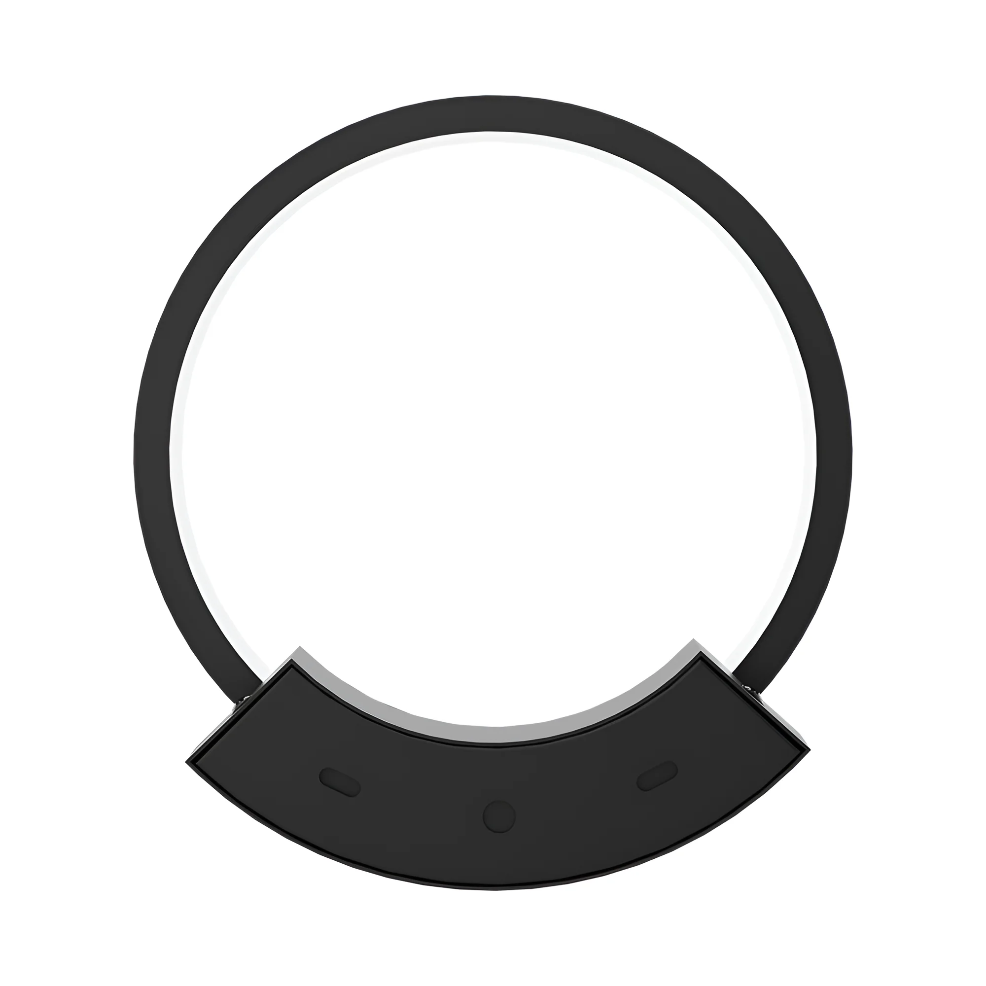 LED ZIDNA SVETILJKA OKRUGLA 12W CRNI 3000K