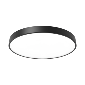 LED PLAFONJERA OKRUGLA 45W CRNA 3CCT