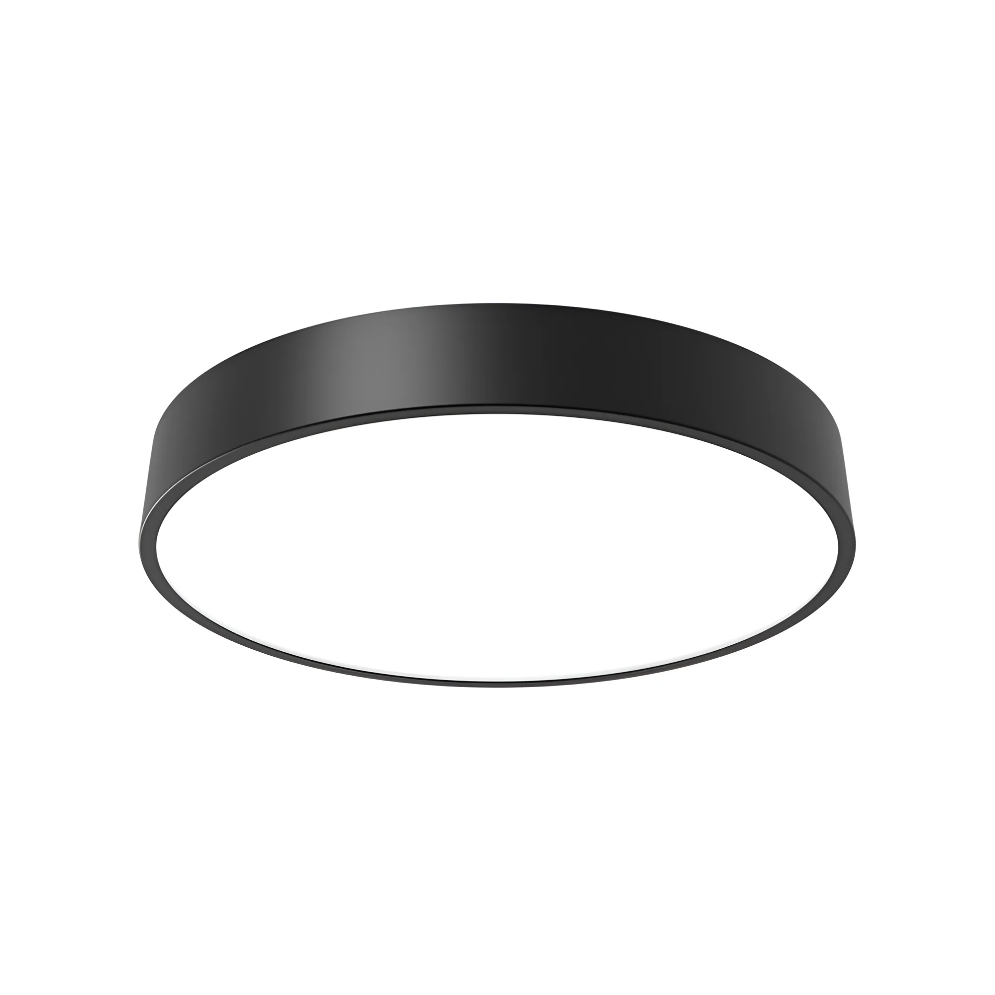 LED PLAFONJERA OKRUGLA 36W CRNI CCT