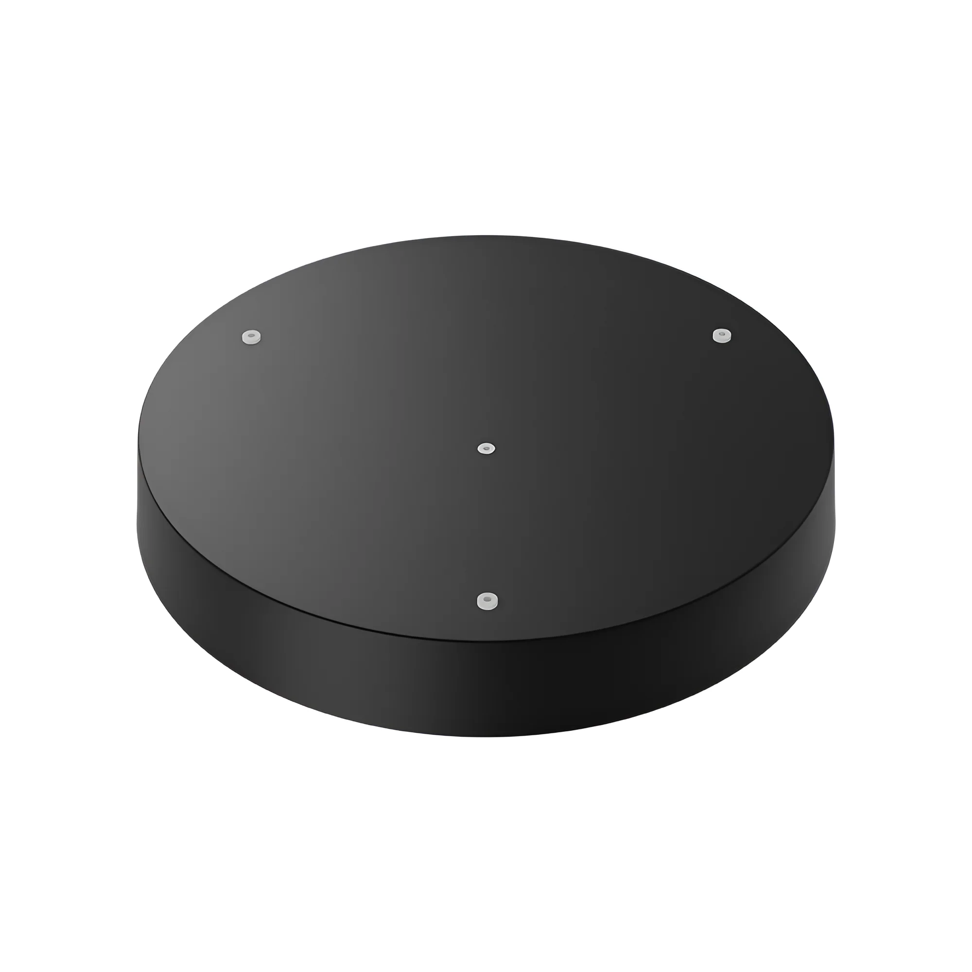 LED PLAFONJERA OKRUGLA 36W CRNI CCT