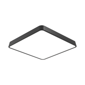 LED PLAFONJERA KVADRATNA 45W CRNA 3CCT