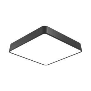 LED PLAFONJERA KVADRATNA 36W CRNA 3CCT