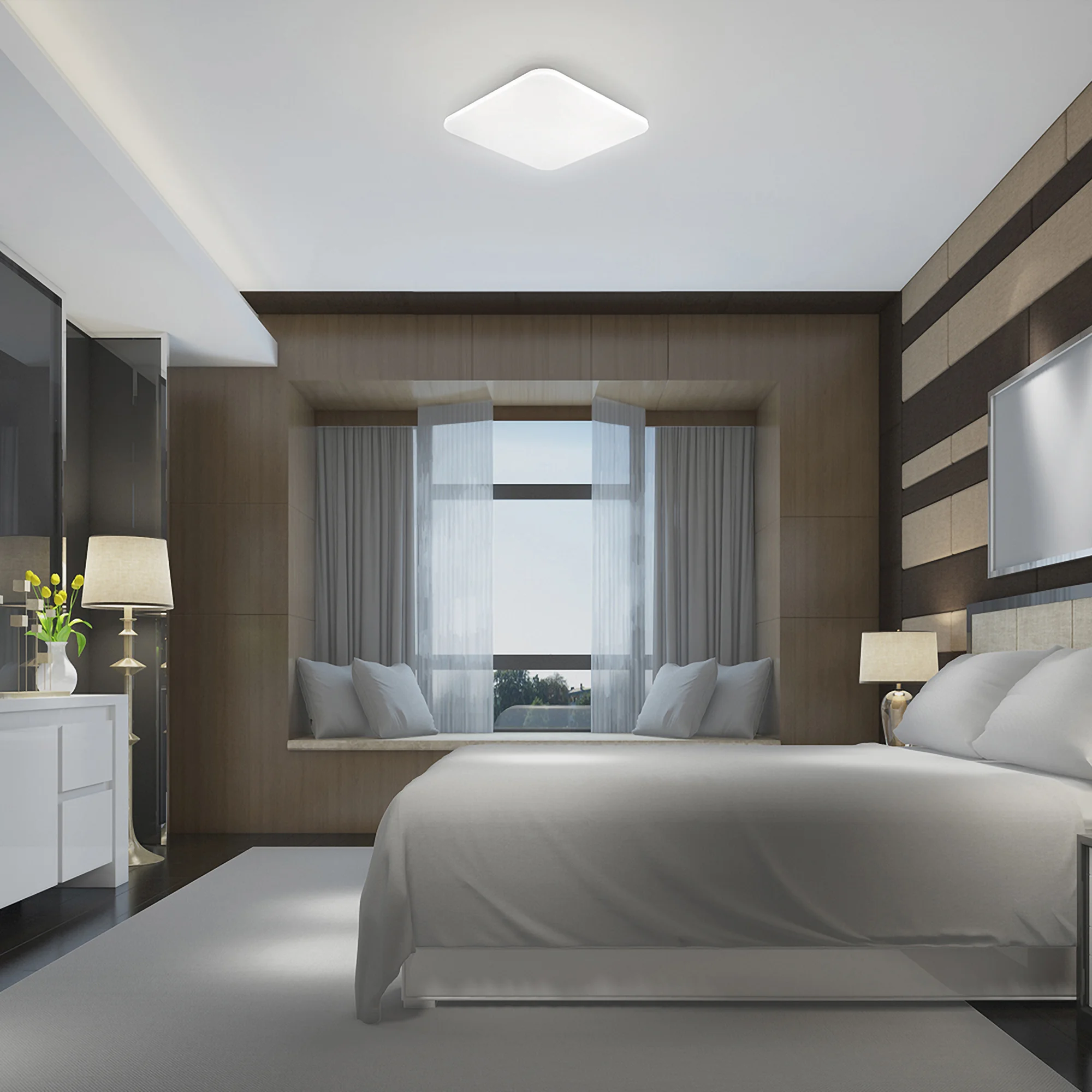 LED PLAFONJERA KVADRATNA 44W CCT