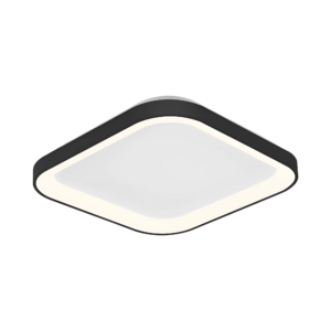LED PLAFONJERA KVADRATNA 36W CRNA 3CCT