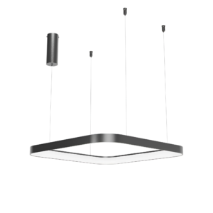 LED VISILICA KVADRATNA 46W CRNA 3CCT