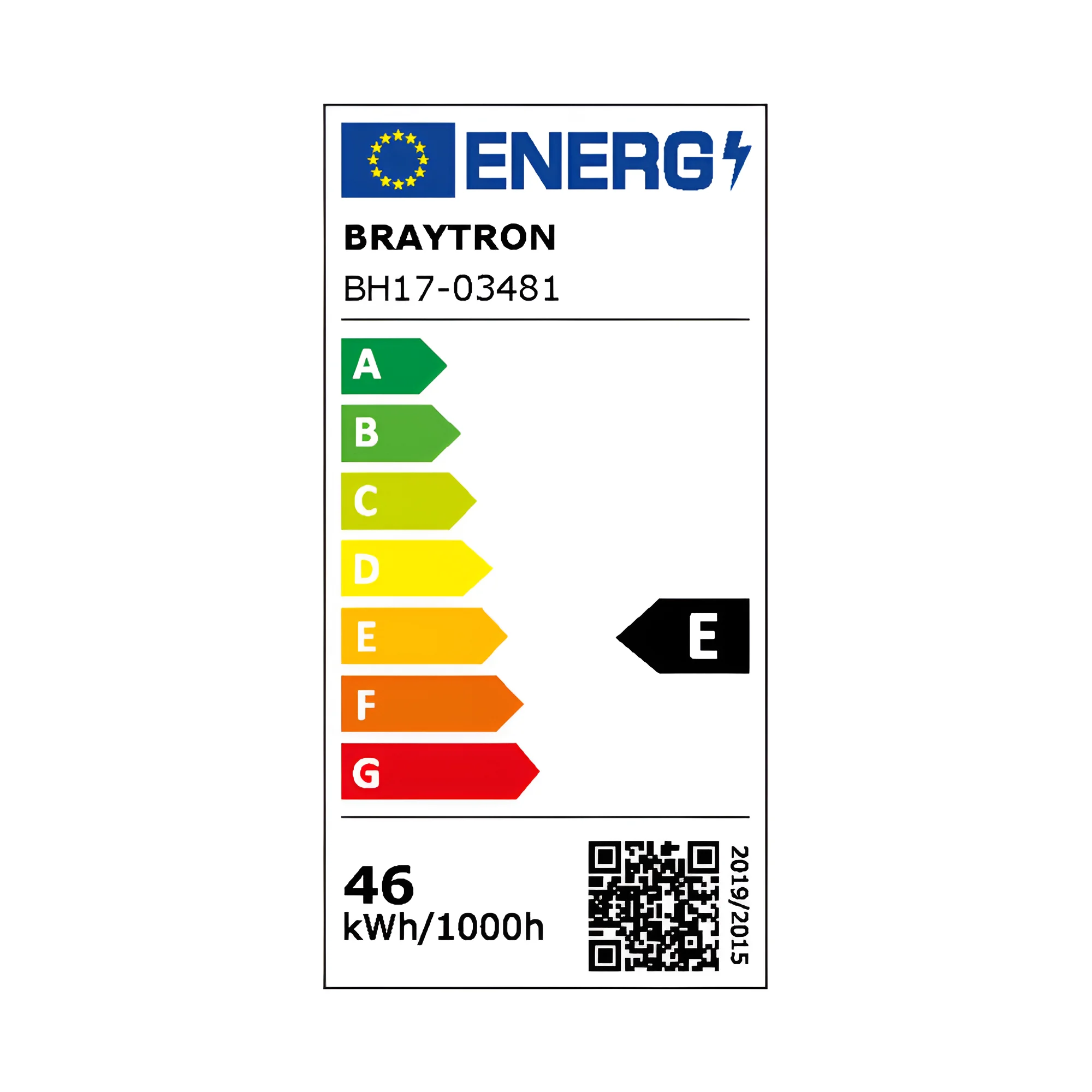 LED VISILICA OKRUGLA 46W CRNI CCT IP20