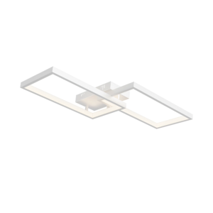 LED PLAFONJERA OKRUGLA 40W BELA 3CCT DIM