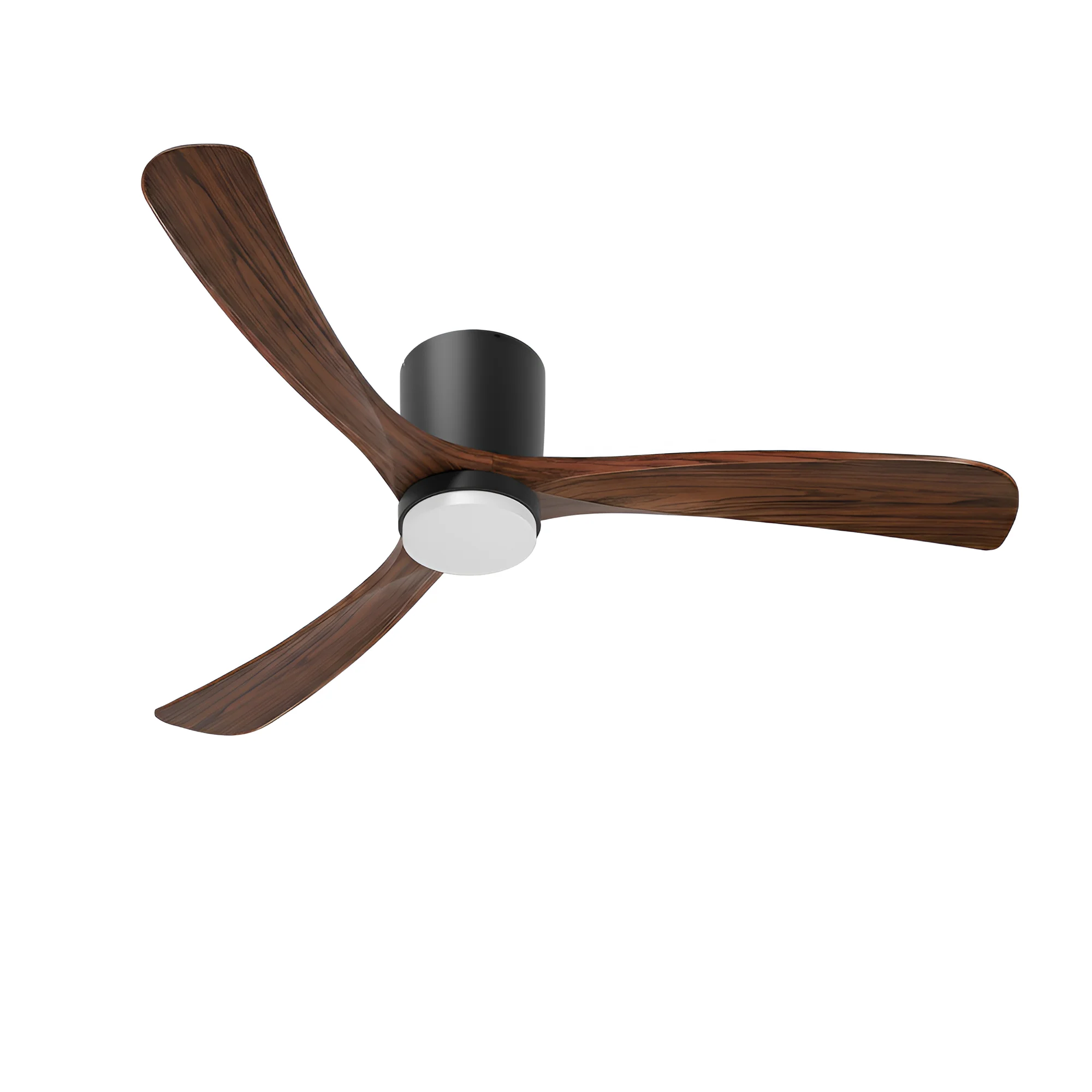 LED PLAFONSKI VENTILATOR 48+30W CRNI CCT IP20