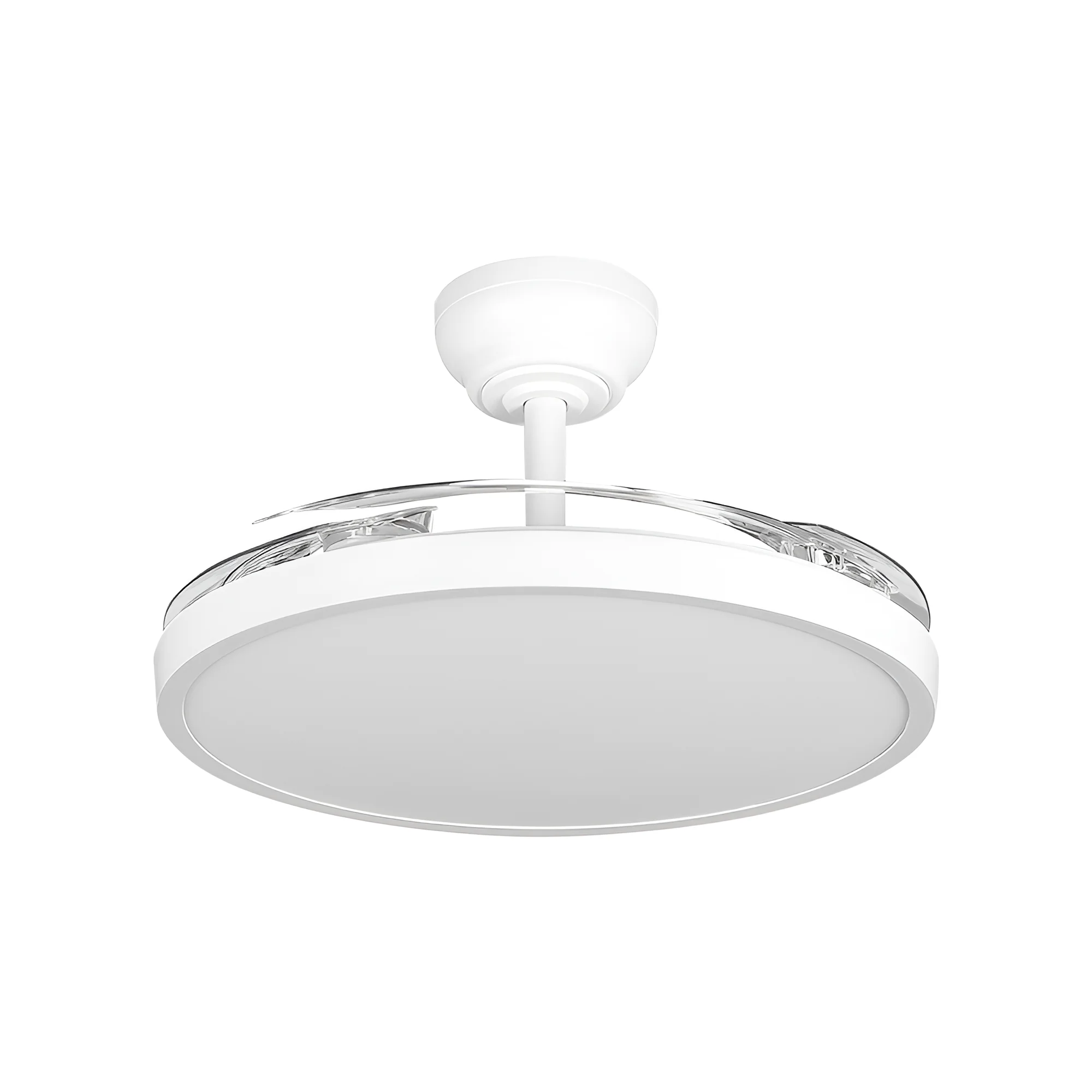 LED PLAFONSKI VENTILATOR 42+30W BELI CCT IP20