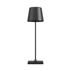 LED PUNJIVA STONA LAMPA CRNA 3000K IP44