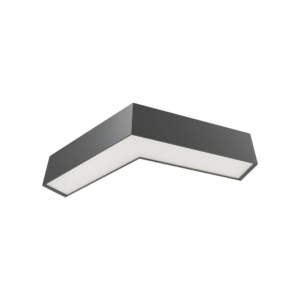 LED LINEARNA SVETILJKA L-OBLIK 13W CRNA 3CCT