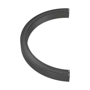 LED LINEARNA SVETILJKA POLUKRUG 42W CRNI CCT IP20