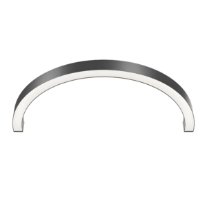 LED LINEARNA SVETILJKA POLUKRUG 56W CRNI CCT IP20