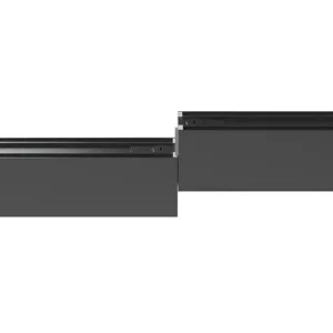 LED LINEARNA SVETILJKA CETVRT KRUGA 30W CRNI CCT IP20