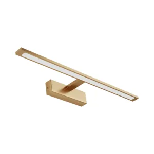 LED LAMPA ZA OGLEDALO 600MM 12W ZLATNI CCT IP44