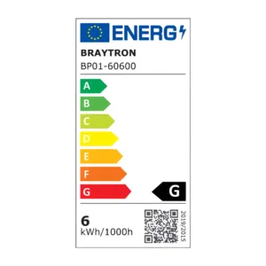 LED PANEL UGRADNI OKRUGLI 6W BELI 3000K