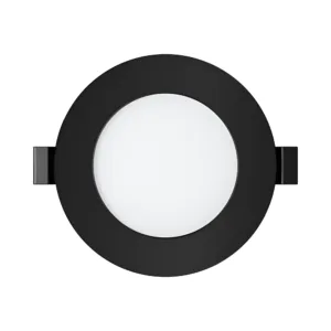 LED PANEL UGRADNI OKRUGLI 3" 4W CRNI CCT