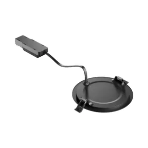 LED PANEL UGRADNI OKRUGLI 4" 6W CRNI CCT